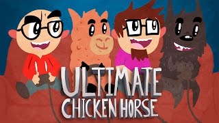 Ultimate Chicken Horse with Friends - Episode 1 - Post Mortem!