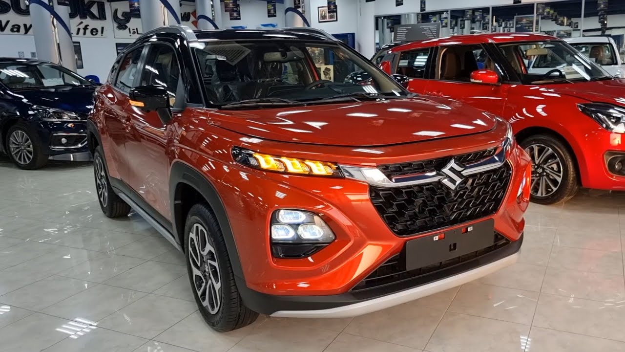 وصلت سوزوكي فرونكس 2024 فئة GLX فل كامل اقتصادية جدا في استهلاك الوقود Suzuki fronx