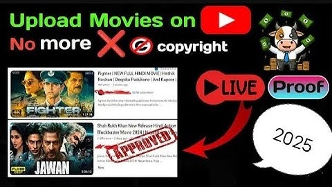 How to upload movies on YouTube without copyright strike | @Algrow @decodingyt @TubeSenseiofficial.