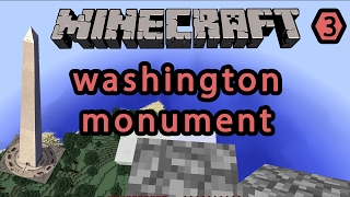 Washington Monument in Minecraft! From cobble :)) All survival