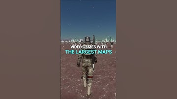 Games With the Largest Maps of All Time #shorts #gaming #nomanssky #minecraft #starfield #thecrew2