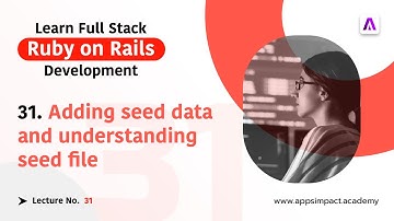 Seeding Data in Rails