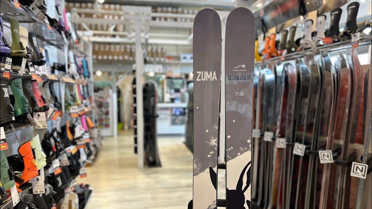 高い浮力を手軽に楽しめるファットツインチップスキー 26 ZUMA