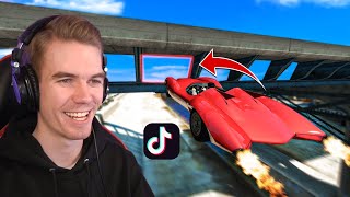 I Tried VIRAL TikTok STUNTS In GTA 5