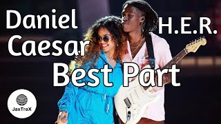 Best Part (in Eb) - Daniel Caesar ft. H.E.R. | (Acoustic Karaoke/Instrumental)