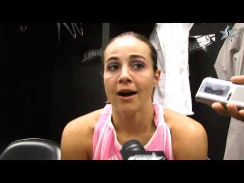 Becky Hammon - Postgame 8/29/09