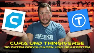 Thingiverse und Cura Tutorial - woher 3D Daten und wie bearbeiten - Tab Table and beyond