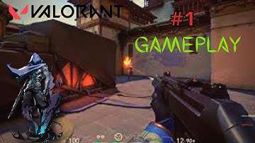 Valorant Gameplay Walkthrough Part 1- Basic Training and Tutorial How To Play Valorant PC Riot Games