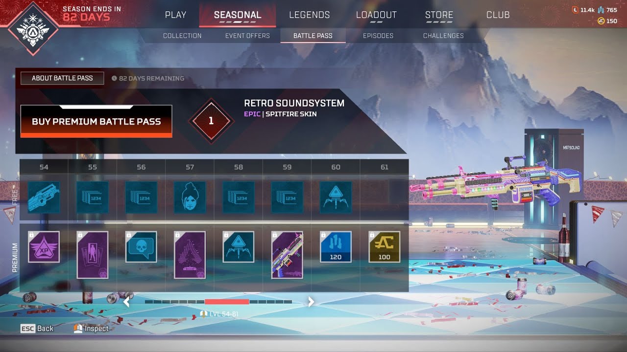 APEX LEGENDS THE SEASON16 BATTLE PASS NEW