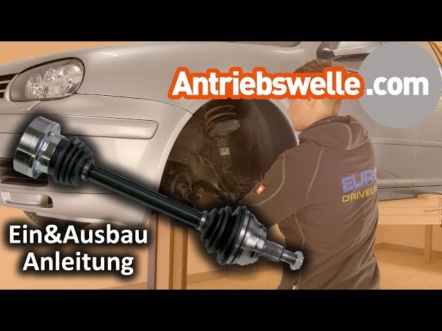 Antriebswelle beim Volkswagen Golf 4 IV wechseln 