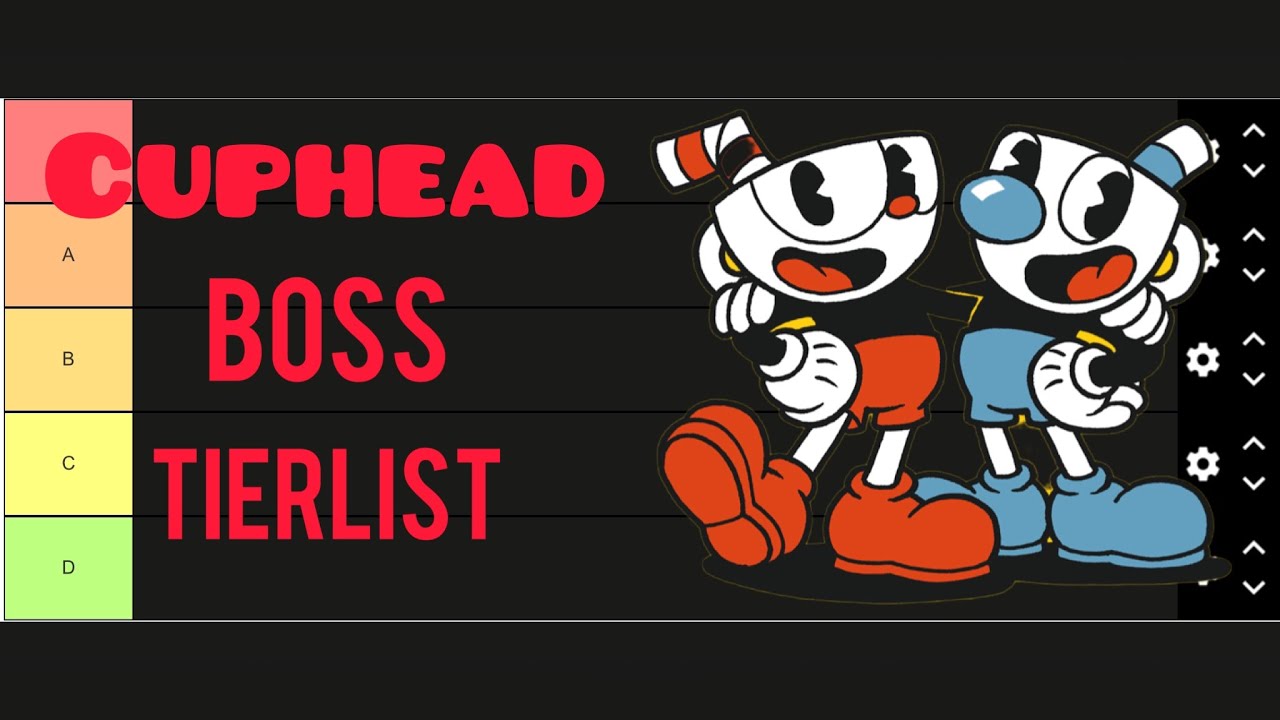 Cuphead boss tierlist Ranked easiest to hardestNo DLC bosses YouTube