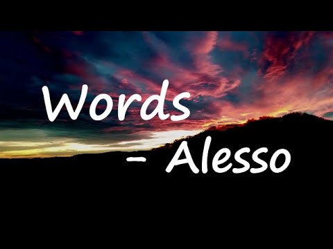 Alesso, Zara Larsson - Words (Sped Up) Lyrics
