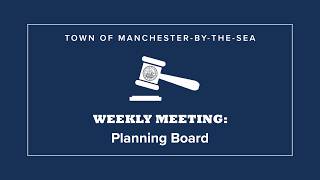 May 26, 2026 Planning Board Meeting
