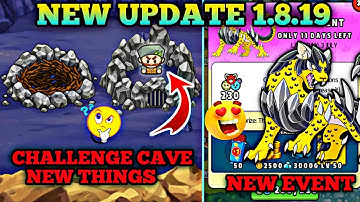 New Special Event And Challenge Cave New Update 1.8.19 In Dynamons World 😍|Dynamons World New Update