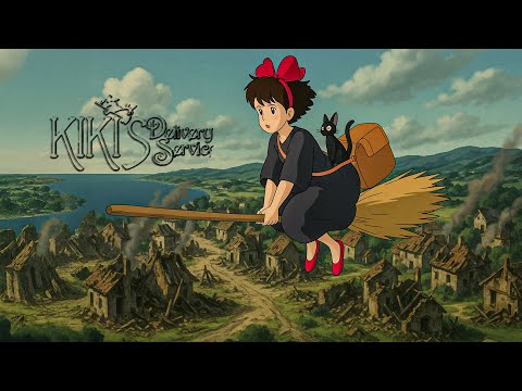 طفله من السحره بتسيب اهلها وبتشتغل دلفري بالمكنسه ملخص فيلم Kiki S Delivery Service 
