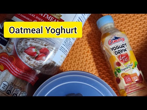 Resep Oatmeal Yogurt