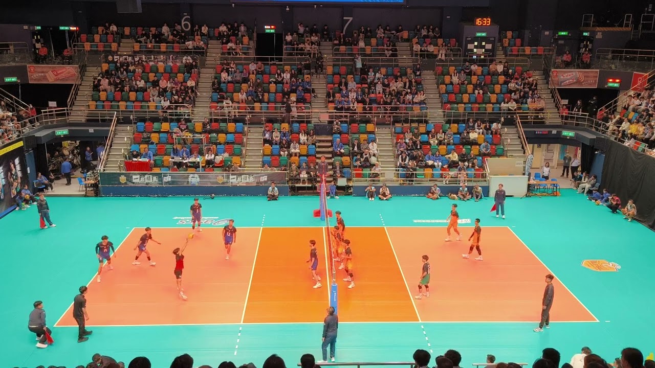 2025-26 精英賽決賽 拔萃（藍）vs 長天（黃）set 3