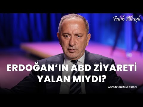 Fatih Altaylı yorumluyor: Cumhurbaşkanı Erdoğan'ın ABD'yi ziyaret edeceği haberi yalan mıydı?