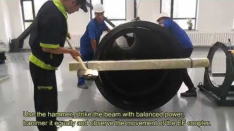 SMART JOINT LARGE HDPE EF COUPLER INSTALLATION