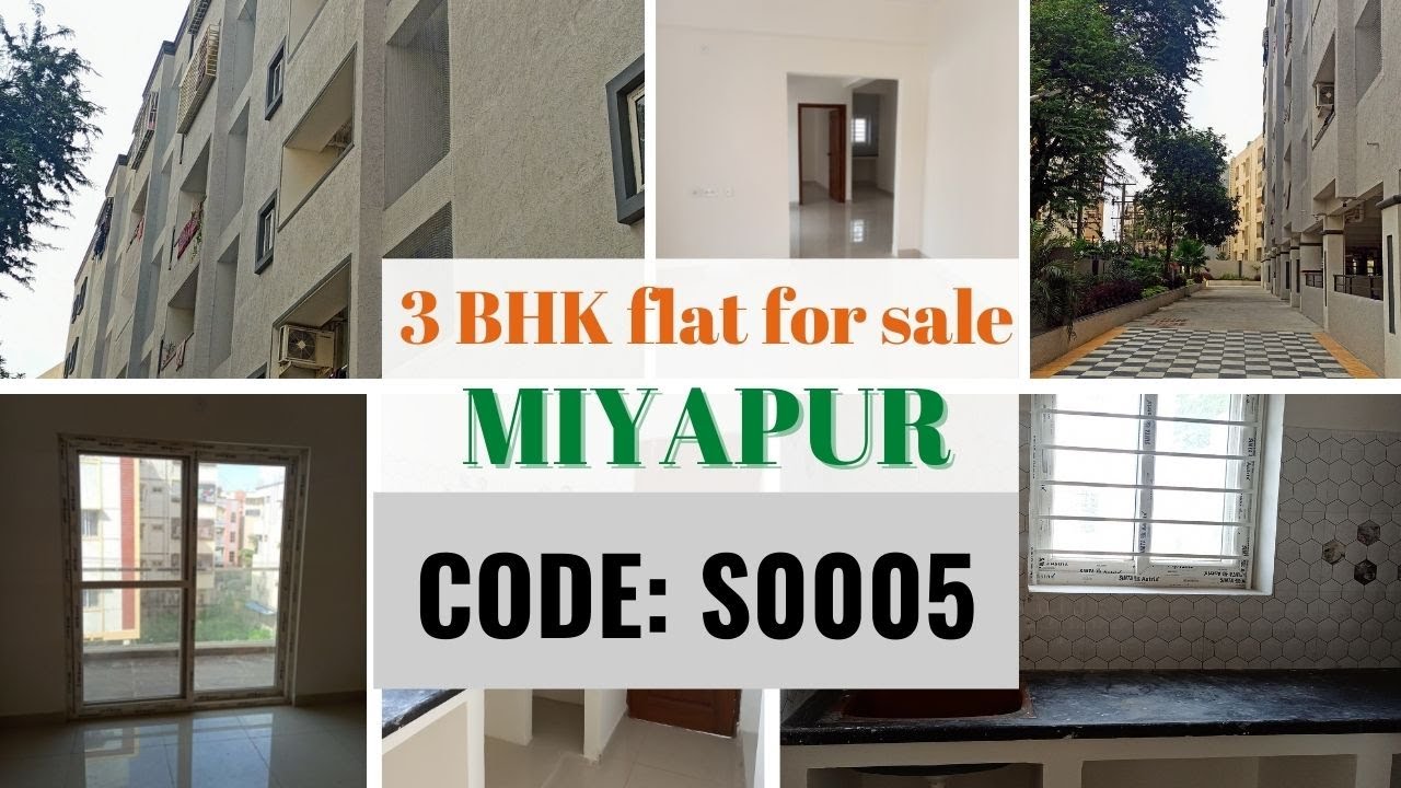 3 BHK flat for sale in miyapur, 3 BHK house for sale in miyapur, house