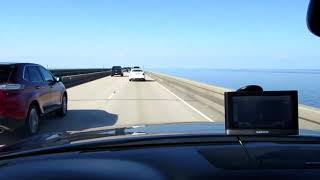 Crossing the Lake Pontchartrain Causeway