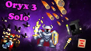 Hoffsters First Oryx 3 Solo (With Commentary and Tips) - RotMG: Oryx Sancutary Pseudo Guide