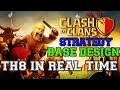 TH8 ANOTHER GREAT Defensive Base? - Real-Time Base Building with Village Edit Mode!