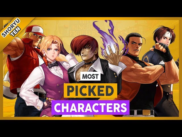 BLOOD WORK: TOP TEN KING OF FIGHTERS CHARACTERS