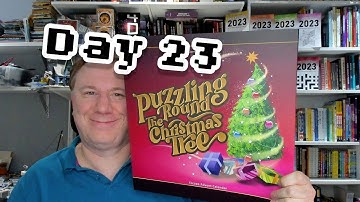 Puzzling Round the Christmas Tree Day 23 Advent Calendar