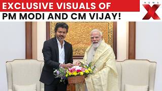 FIRST VISUALS: Tamil Nadu CM Vijay Meets PM Narendra Modi In New Delhi | VIRAL VIDEO | BREAKING