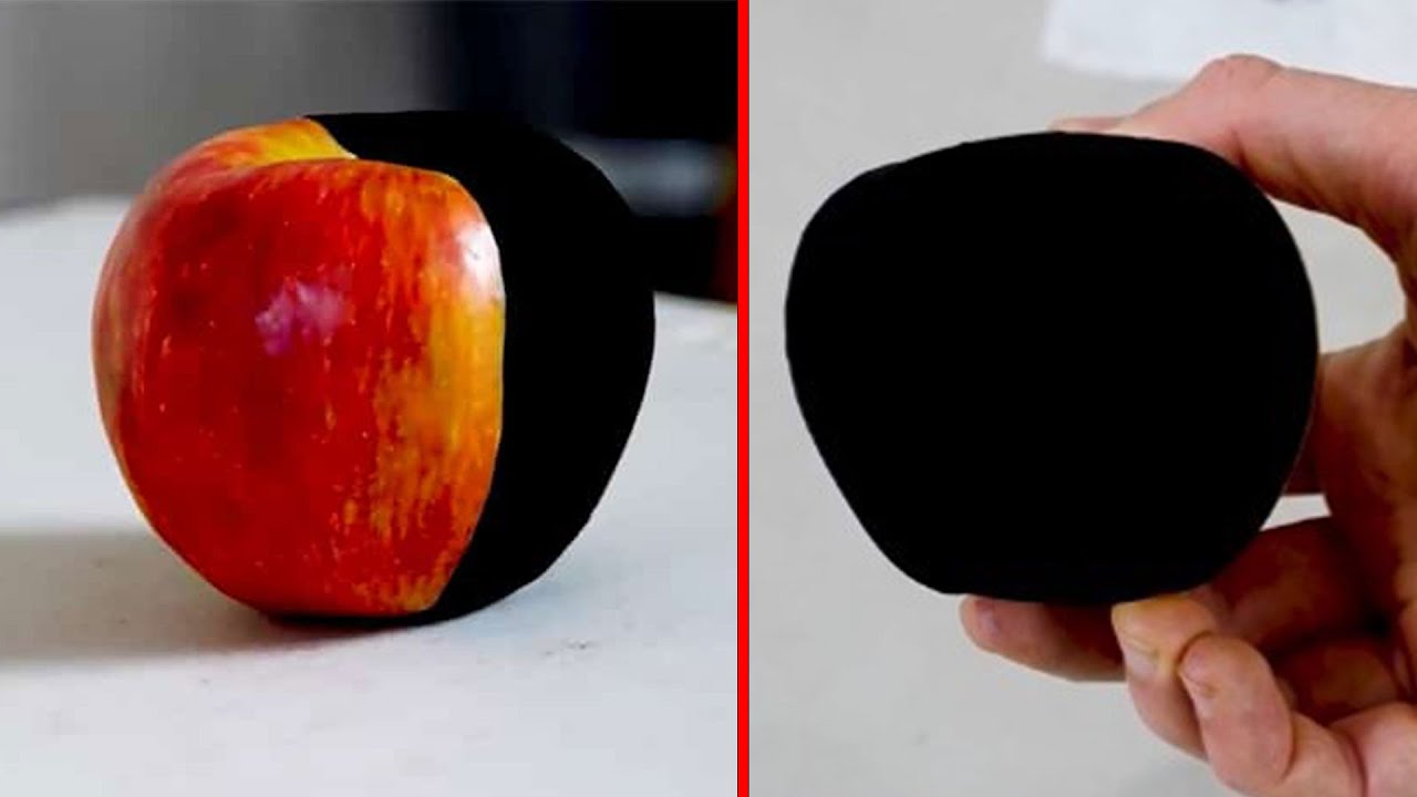 This apple is a black hole