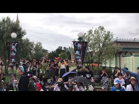 2018スプーキー"Boo!"パレード30分前のアナウンス