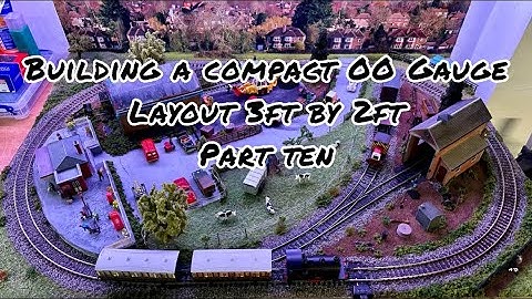 Building a compact OO Gauge Model Railway Layout 3ft by 2ft | Part Ten The Final Episode