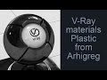 Vray materials plastic  vray material library