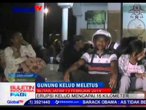 Berita Gunung Kelud - VIDEO Gunung Kelud Meletus Keluarkan 