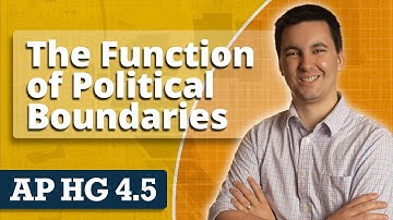Political Boundary Disputes & The Law Of The Sea  [AP Human Geography Unit 4 Topic 5]