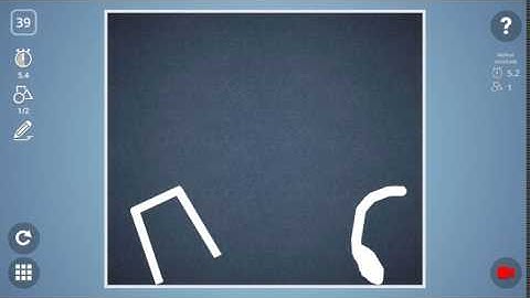 Check out how I solved level 39 in Brain It On! #BrainItOn