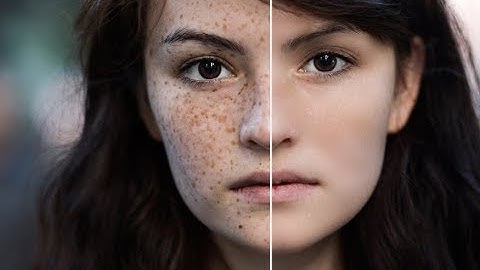Photoshop cc Tutorial --- How to retouching Skin retaining Texture