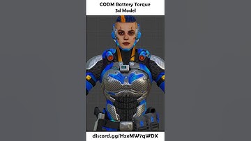 CODM Battery Torque 3d Model Showcase | Call of Duty Mobile 3d Models #Shorts #callofdutymobile