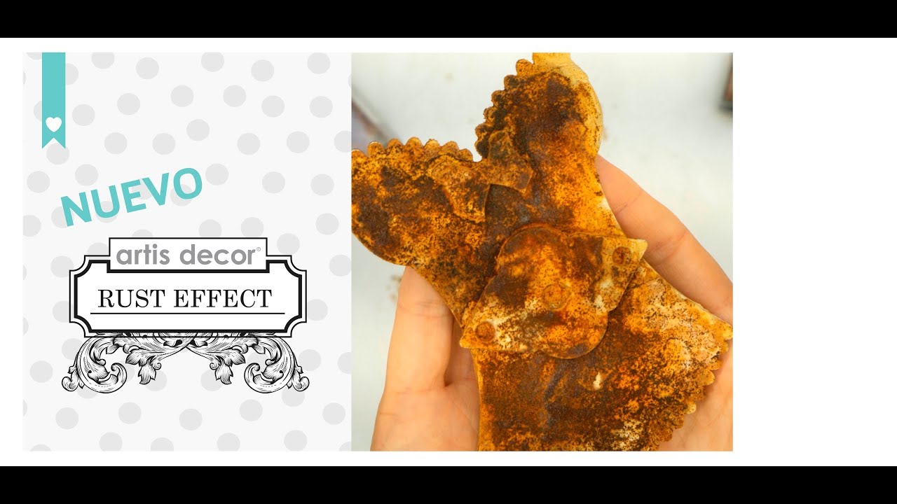 Decoris Rust RUST EFFECT DE ARTIS DECOR - YouTube