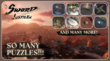 Leer de meest voorkomende puzzels en geheimen van Sword of Justice kennen!