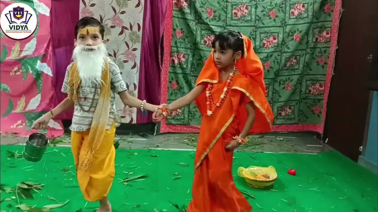 Ramayana Act by U.K.G Students 