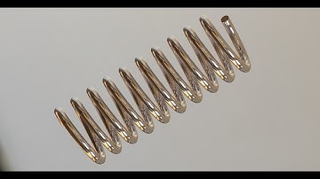 How to make a spring in SIEMENS SOLID EDGE | Solid Edge Tutorial #4