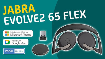Jabra Evolve2 65 Flex - Foldable Wireless Headset