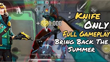 Sentinel using Knife Only in Ranked Match, (Hyper-Front) Full Gameplay Bring Back The Summer