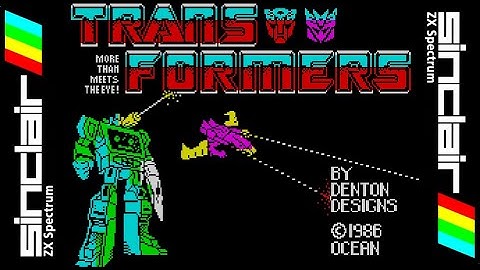 TRANSFORMERS (1986) Walkthrough, ZX Spectrum