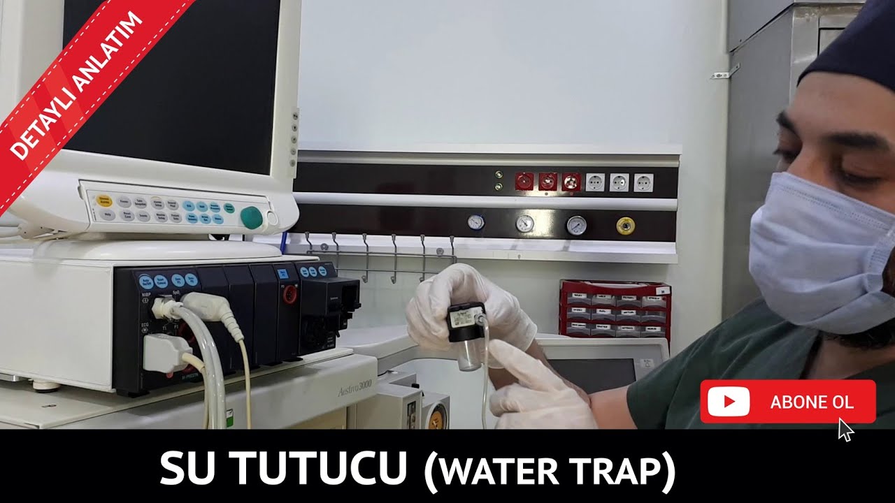 ANESTEZİ CİHAZI - SU TUTUCU (WATER TRAP)