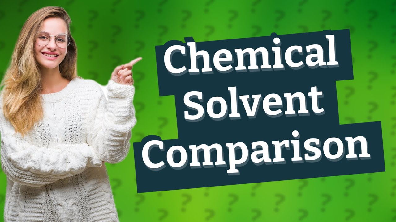 Is acetone and mineral spirits the same thing? YouTube