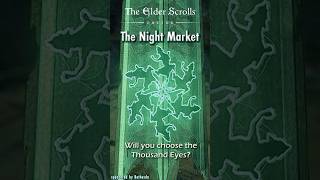 ESO: The Night Market - Meet the  Thousand Eyes Faction #eso  #sponsored  | Tamriel_Tidbits