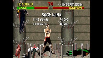 Mortal Kombat Revision 4.0 Johnny Cage Reptile Battle (60FPS)
